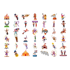 Carnival Circus Theme Sticker Sheet
